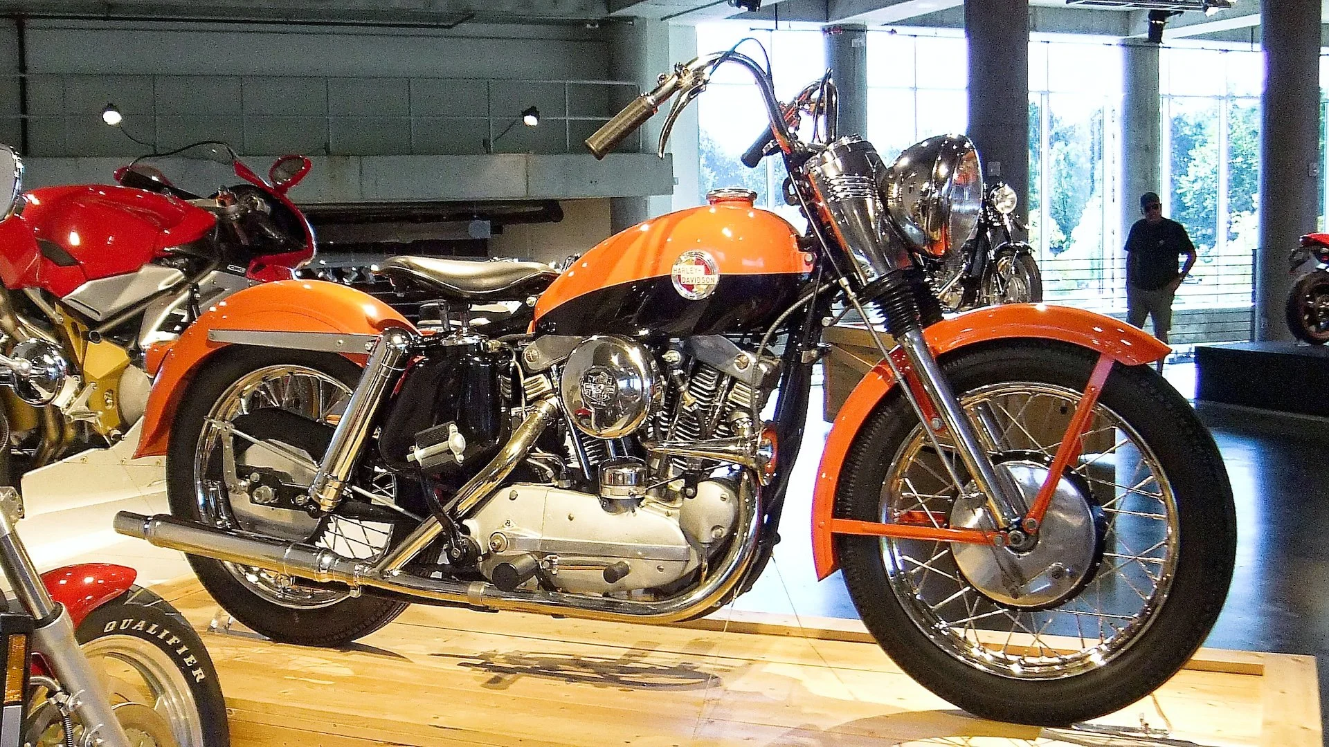 1957 Harley Davidson XL Sportster.