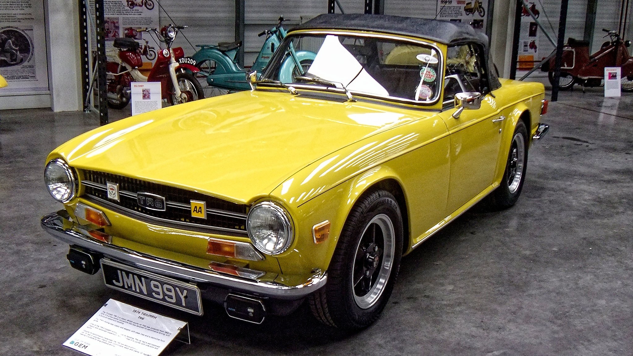 The car I've always wanted.  Too bad it's stuffed with Lucas electrics.