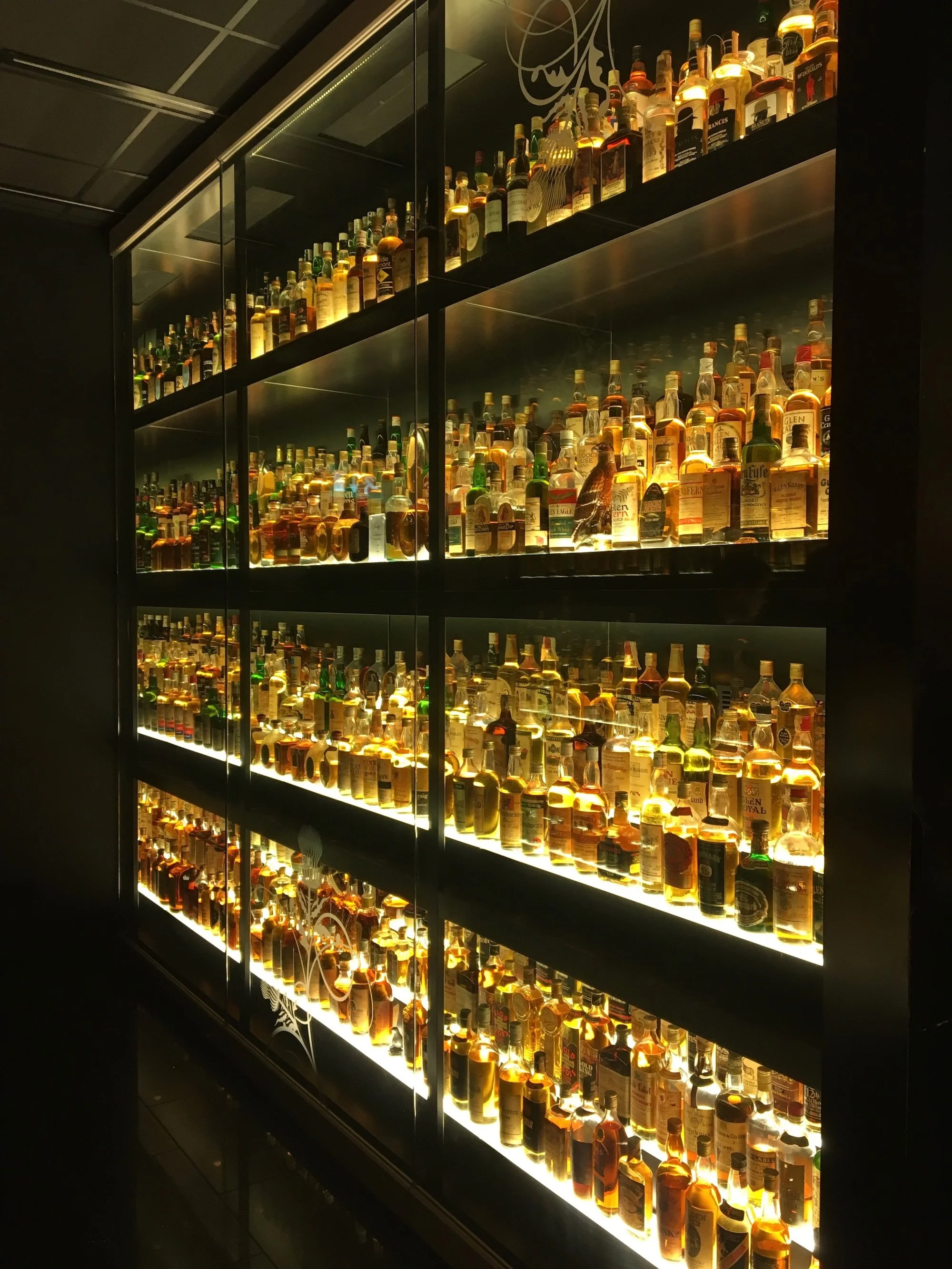 Over 3,300 bottles of Scotch Whisky. 