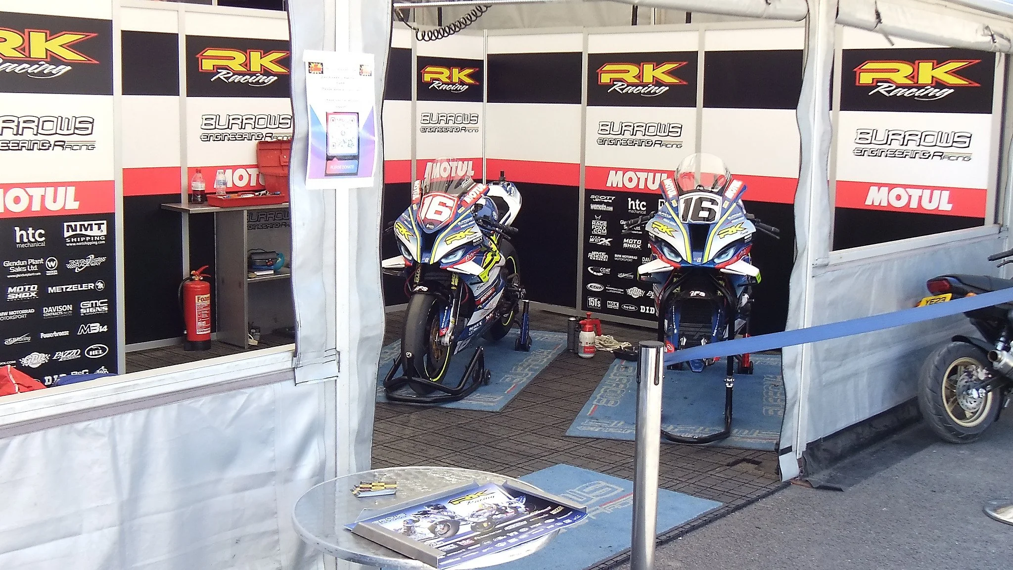 #16 Mike Brown - Burrows Engineering/RK Racing. 