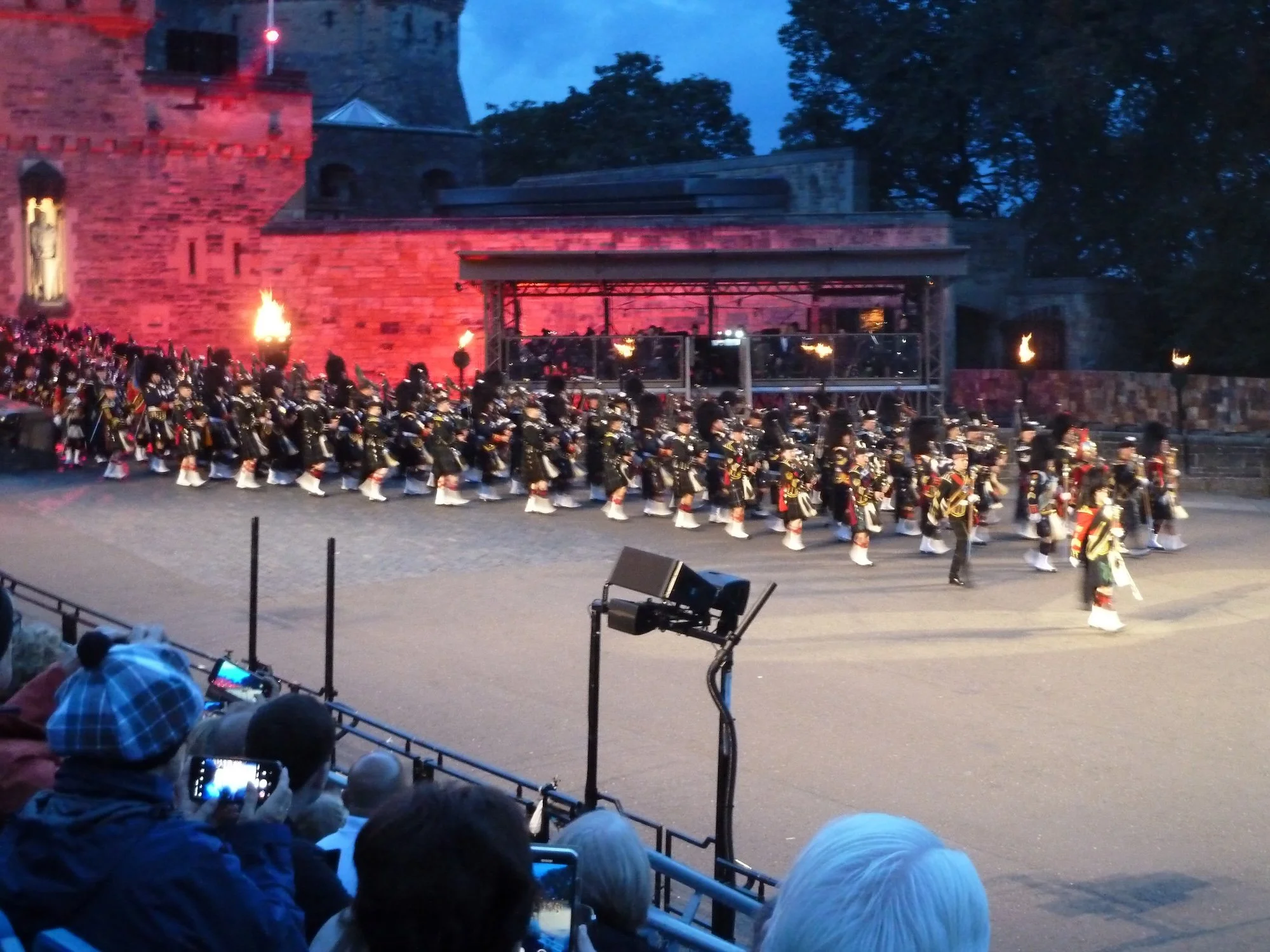 The evening's performance.