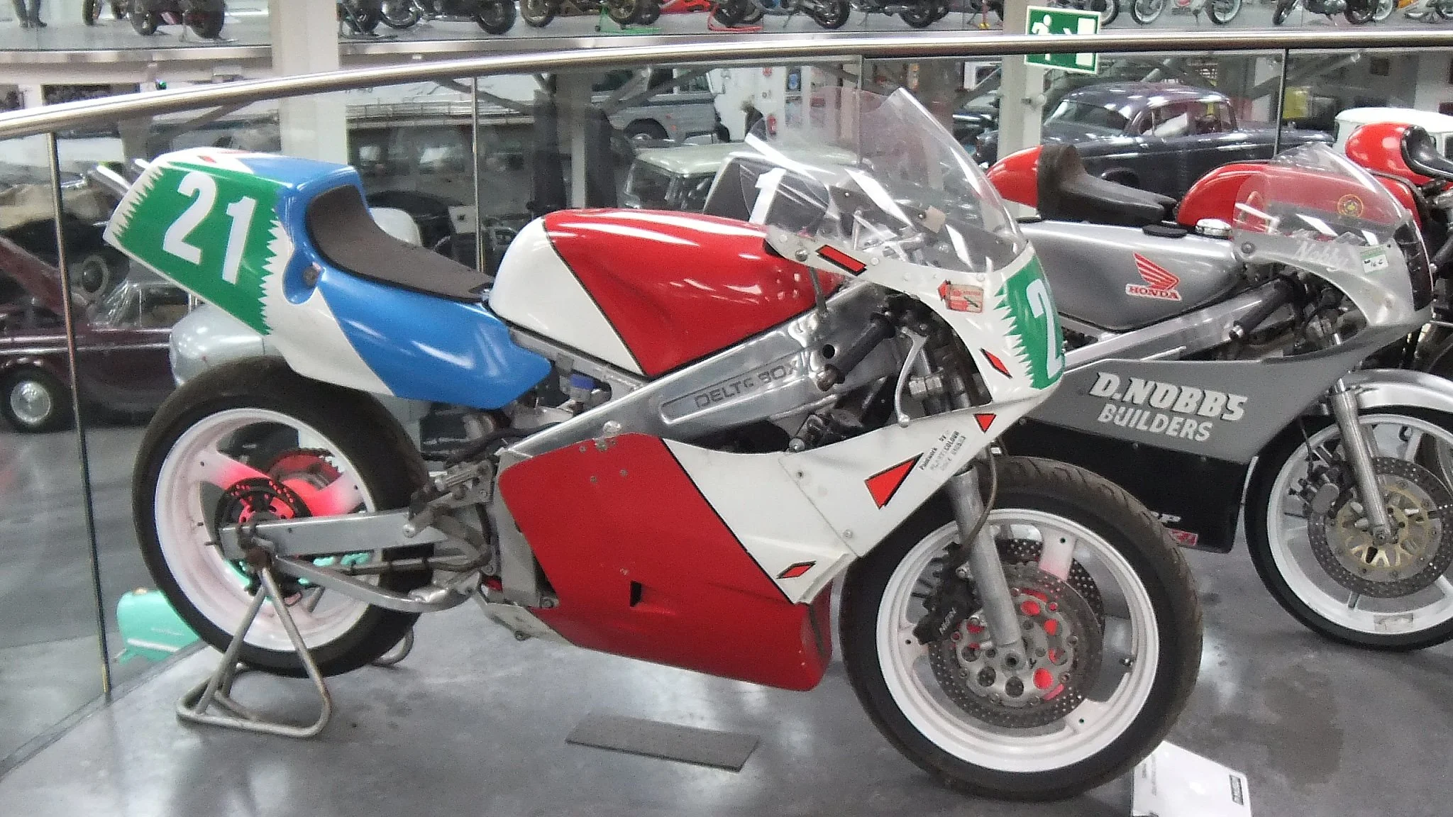 More modern but still vintage race bikes.