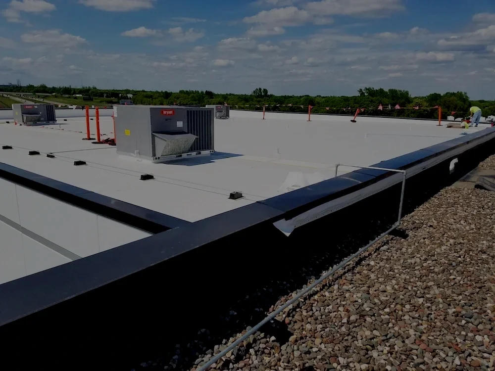 Commercial TPO and built-up roofing systems in Houston, Texas