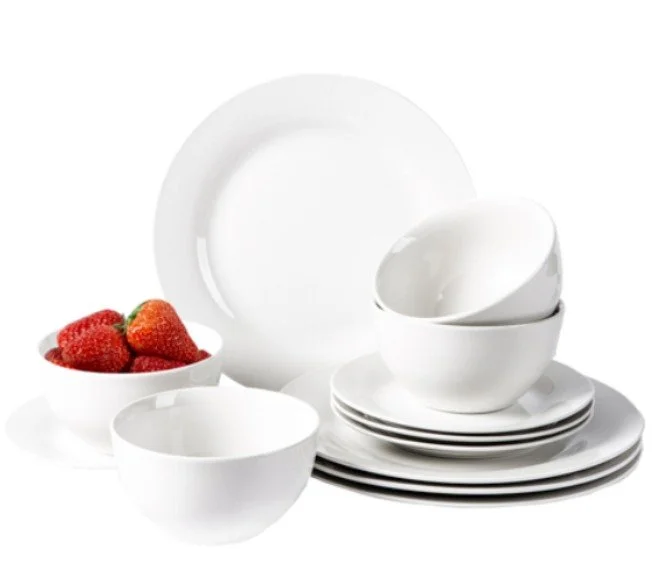$60 - 12 Piece Porcelain Dinner Set