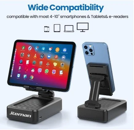 $40 - Jteman Phone Stand with Bluetooth Speaker
