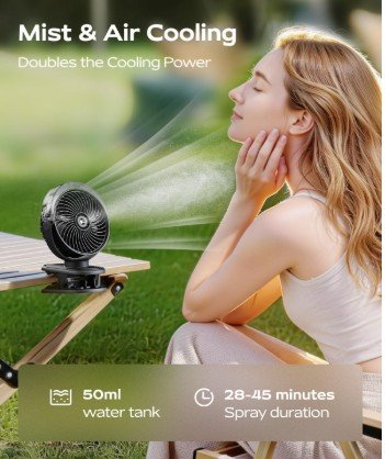 $30 - Sweetfull Clip Misting Fan