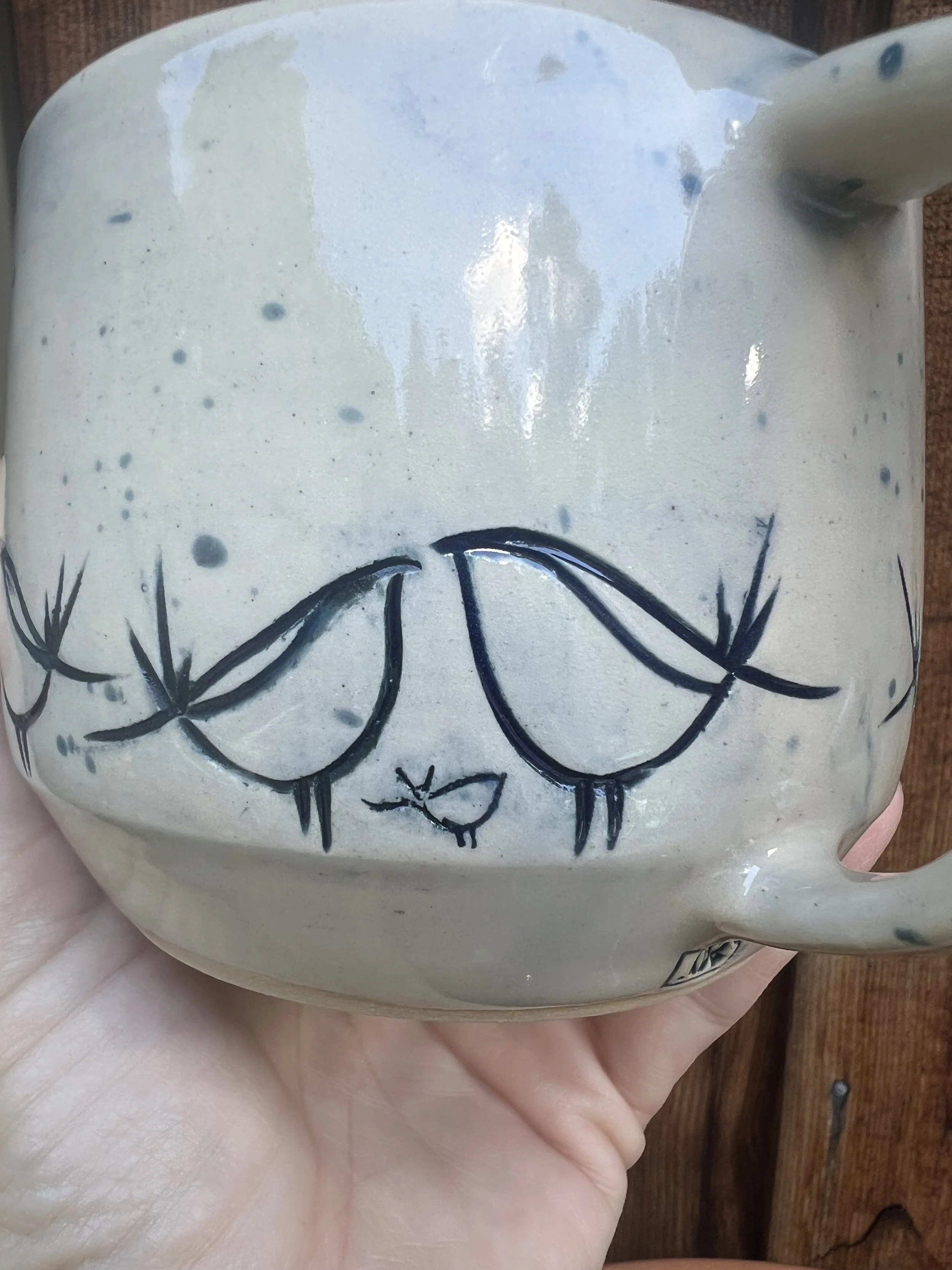 Cubby Birds Mug