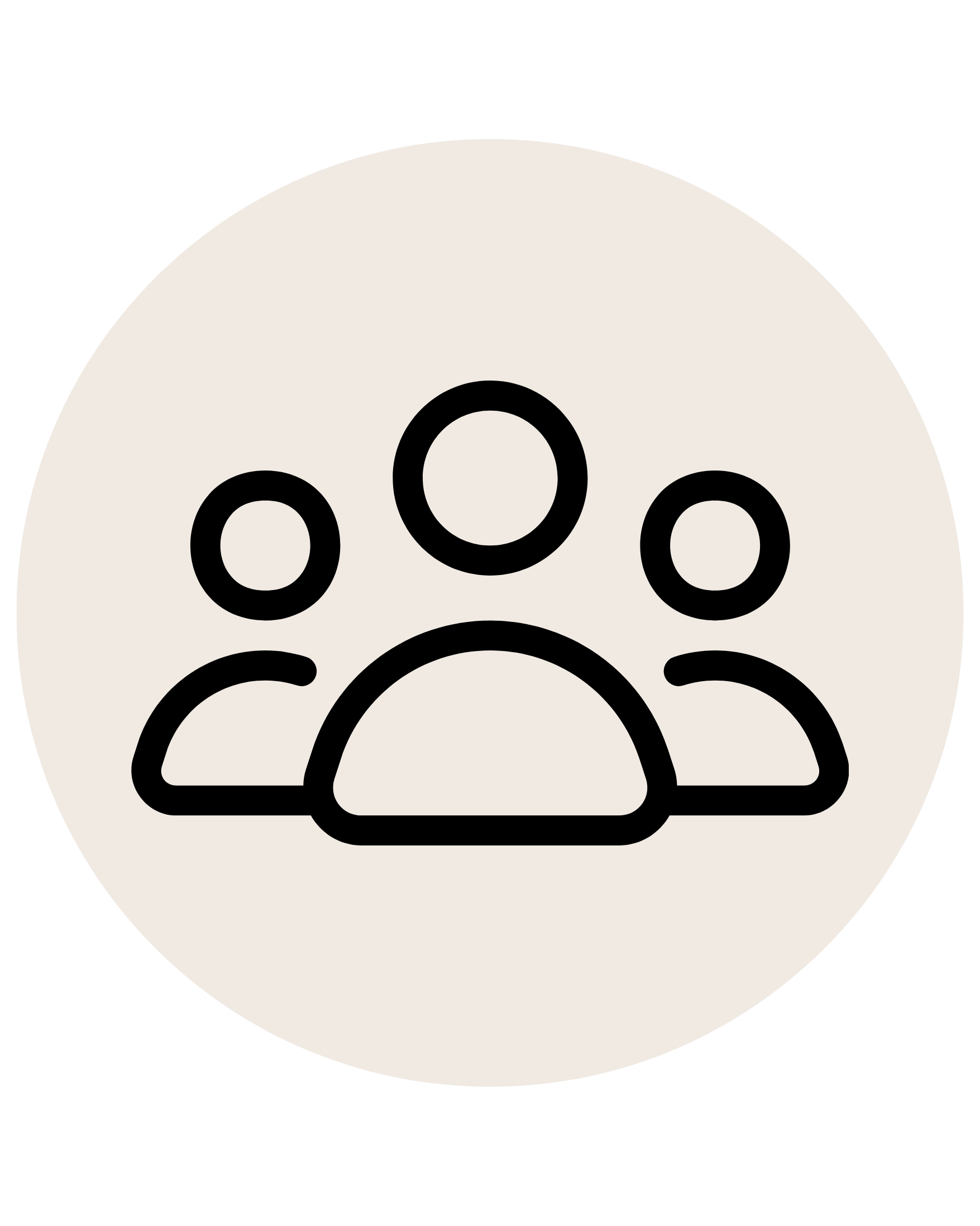People icon representing participatory work design and employee involvement in organizational change.