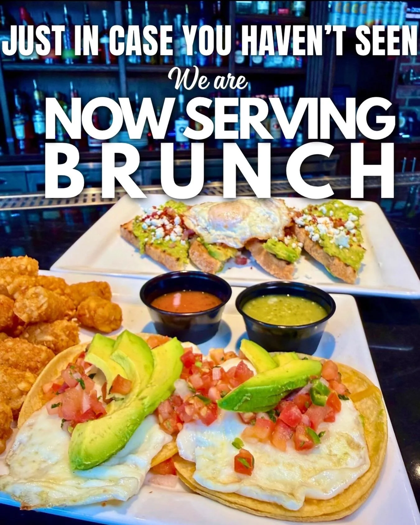 Whether you&rsquo;re recovering from last night or just looking for an excuse to sleep in, brunch is always a good idea! 

Breakfast burritos, chilaquiles, Bloody Marys, mimosas, and all your weekend favorites are waiting&mdash;plus every game on the