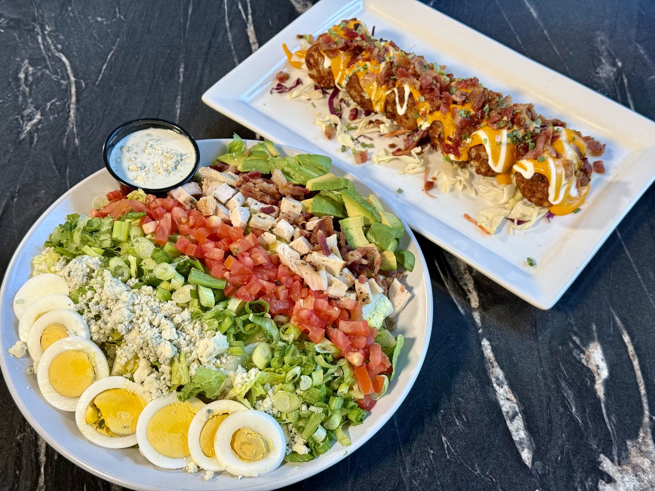 Cobb Salad + Jumbo Tots