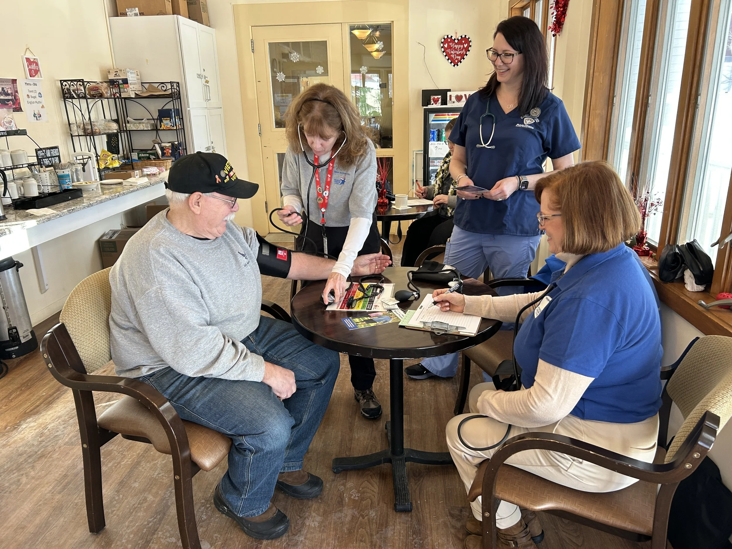 Care, Coffee, and Camaraderie: Upper Merrimack Valley Medical Reserve Corps Volunteers Support Local Veterans at Monthly Breakfast after Massive Snowstorm