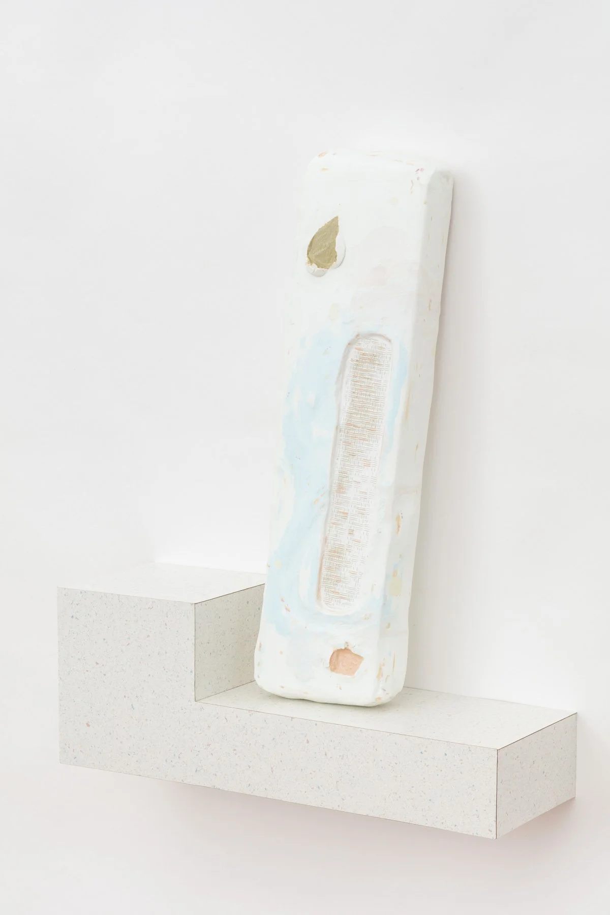'Profile'
18.25 x 23 x 6.25in Laminate, wood, foam, rubber, plaster, and acrylic. 2016