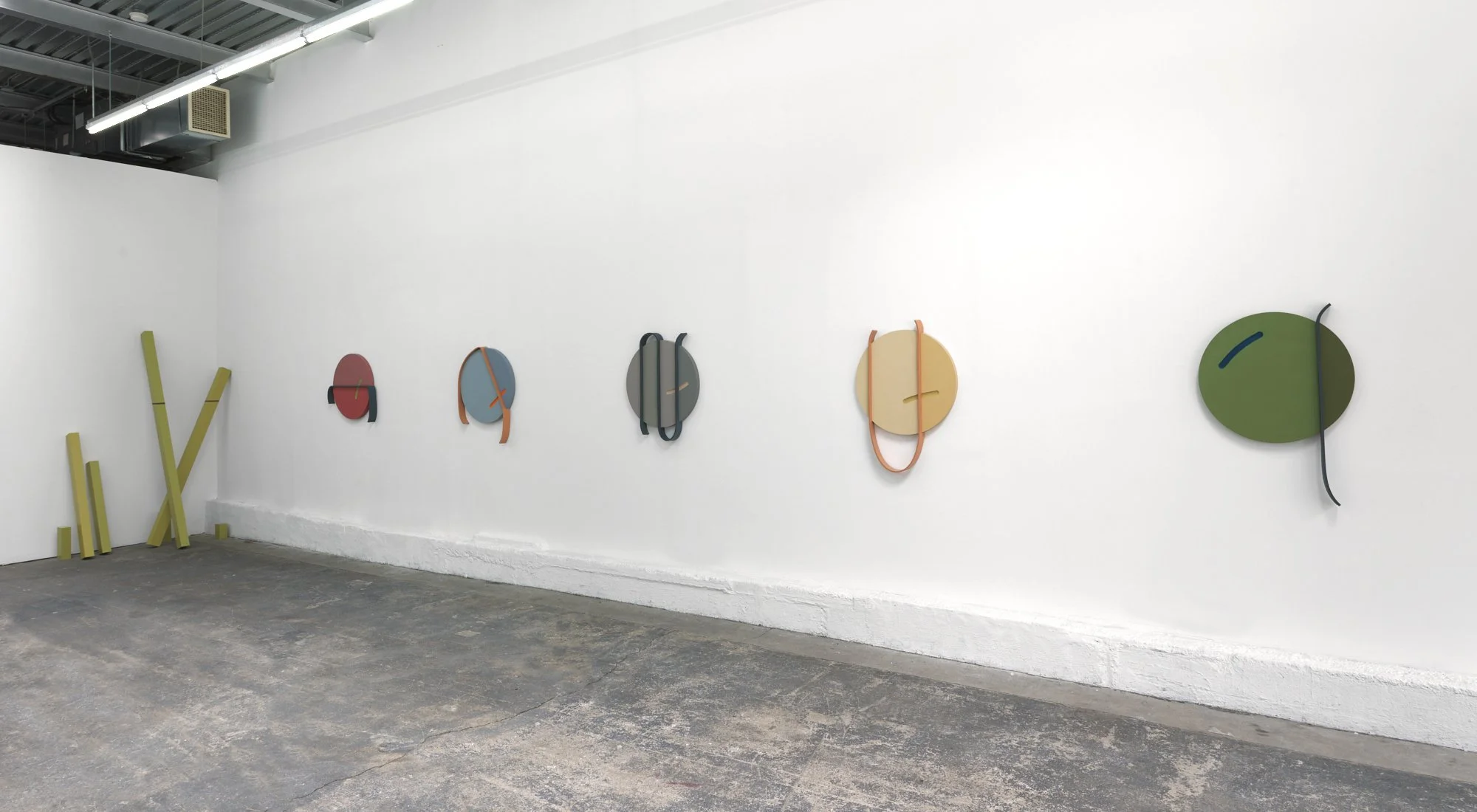 'Line of Sight' Installation View. 2024