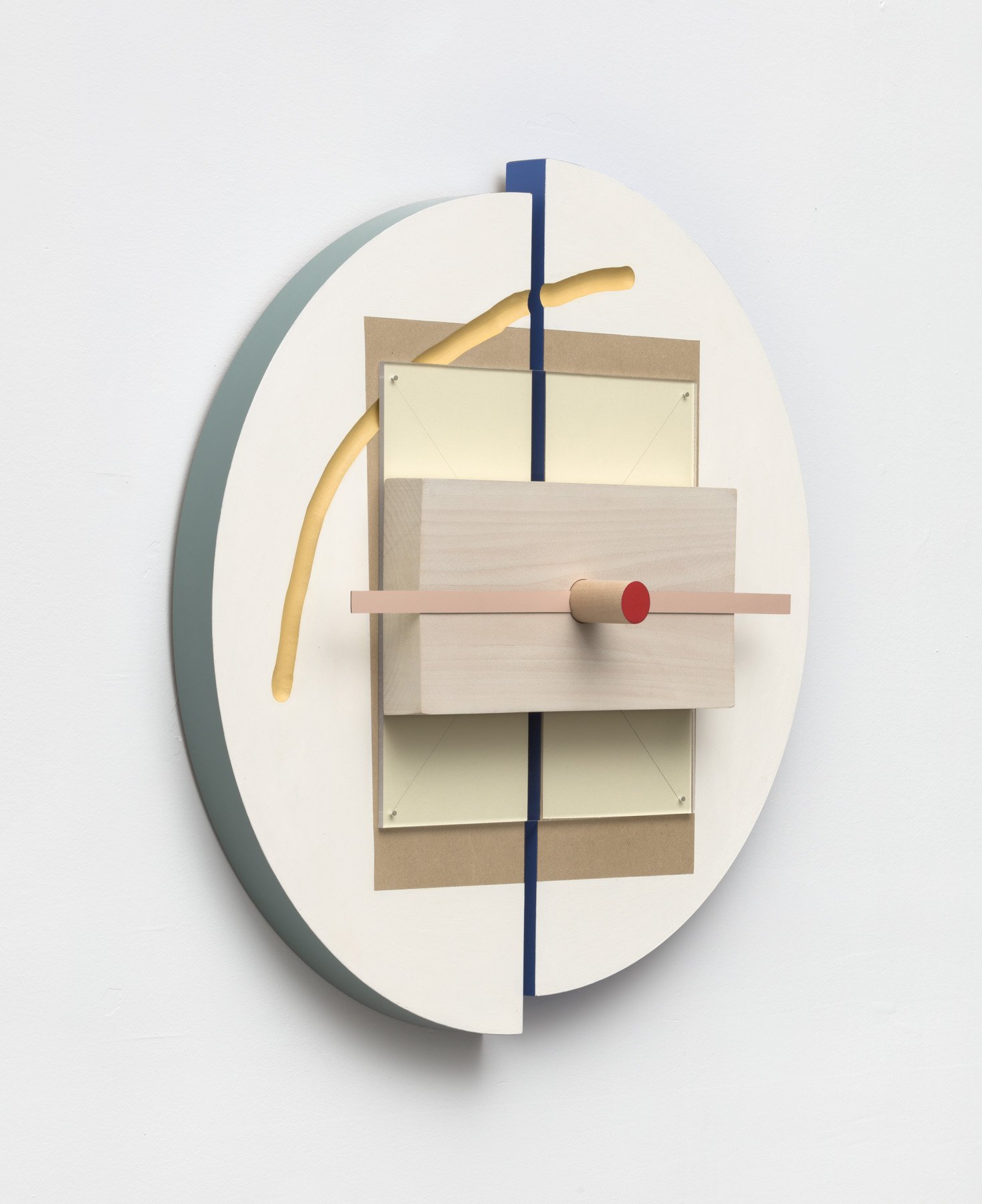 'Time Piece'
22 x 22 x 4.5in
Wood, acrylic, plexiglass, paper,
Laminate, graphite, and nails. 2021
