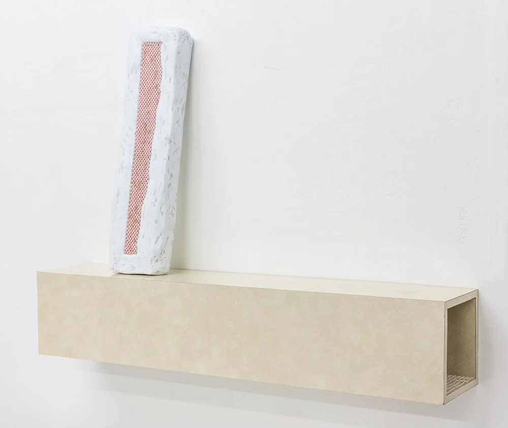 'Lone'
36.5 x 28 x 7in Laminate, wood, plaster, foam, and acrylic. 2015
