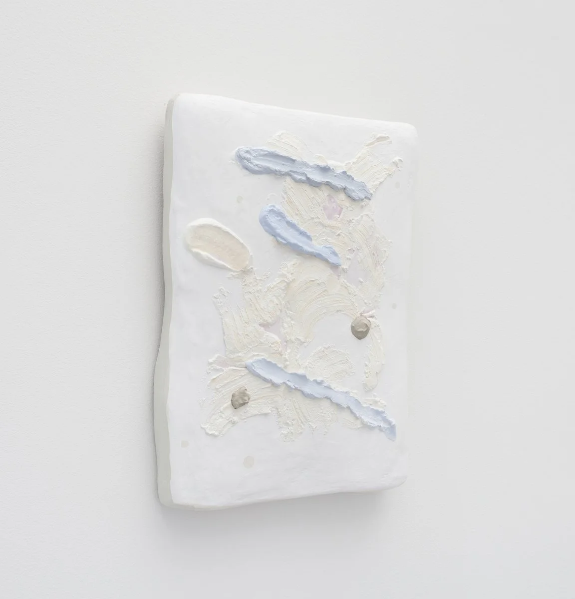 'Frontal Attack'
15 x 11 x 1in Plaster, acrylic, and foam. 2016