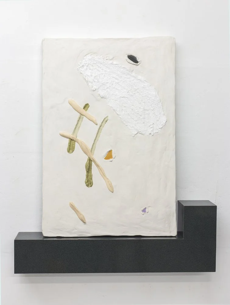 'Show Off'
36 x 43 x 6in Laminate, wood, plaster, foam, and acrylic. 2015