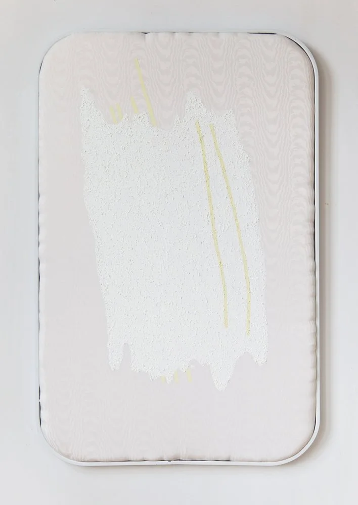 'Day Duster'
36.5 x 56in Acrylic on stretched fabric, metal, and wood. 2012