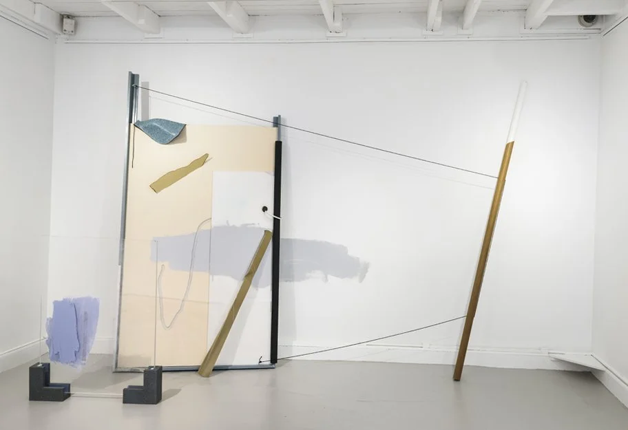 'Showroom'
192 x 210 x 96in Wood, acrylic, drywall, fiberglass, rope, aluminum, laminate, leather, and fabric. 2017
