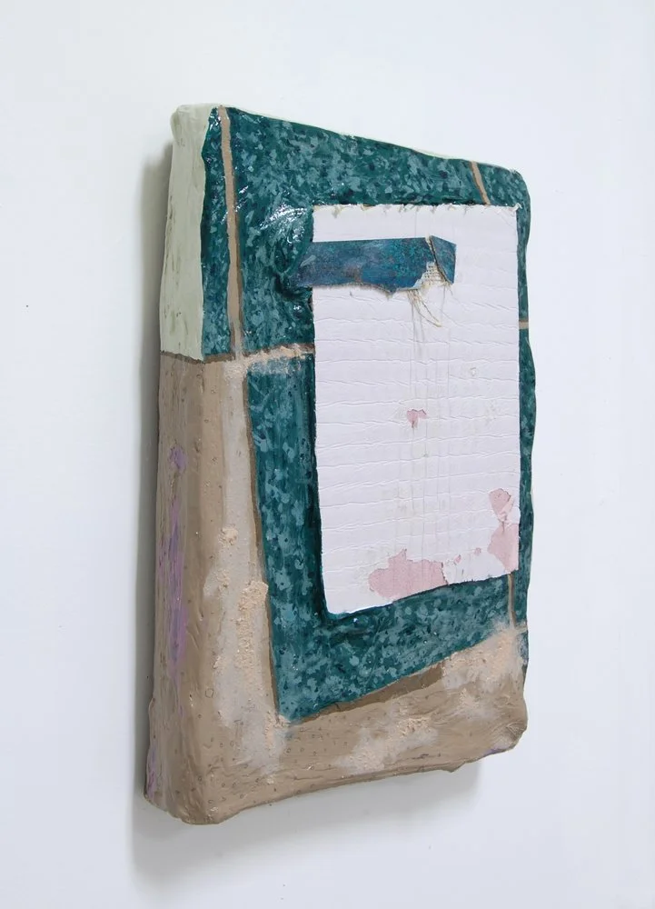 'Sample 2'
13 x 18in Plaster, foam, and acrylic. 2010