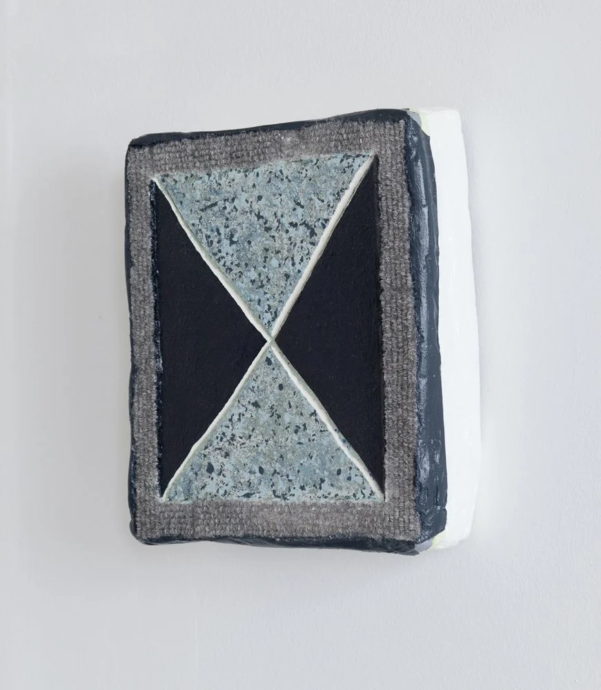 'About Face'
8 x 9 x 2in Plaster, acrylic, carpet, and foam. 2013