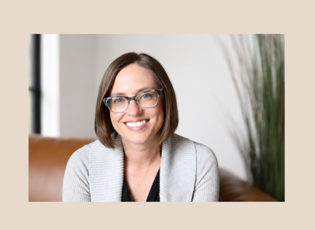 Natalie Bradshaw, ADHD-informed therapist in Fort Collins, Colorado, smiling in a professional headshot