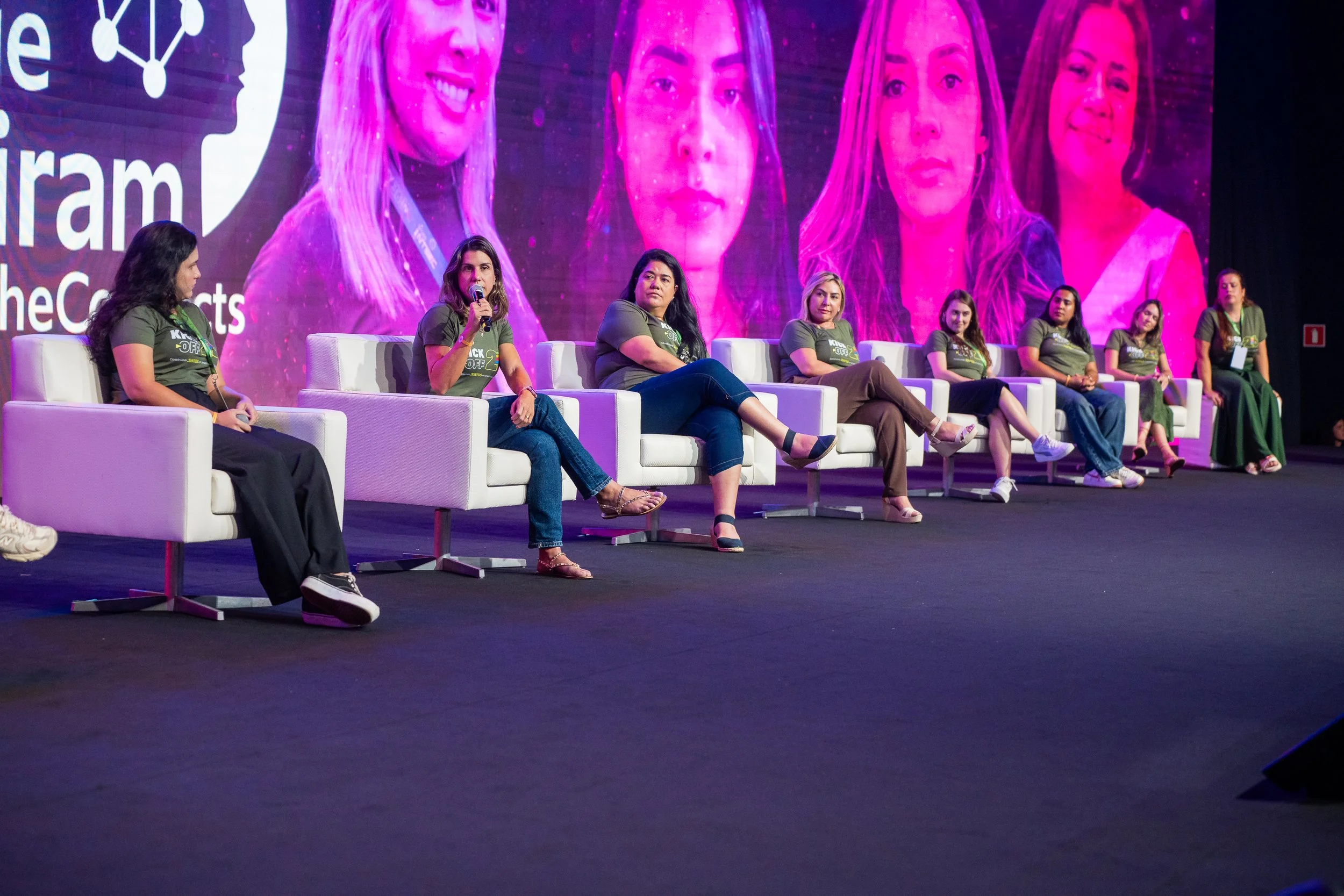 Convidadas especiais do painel Elas que inspiram no Cyber360 do grupo ntsec