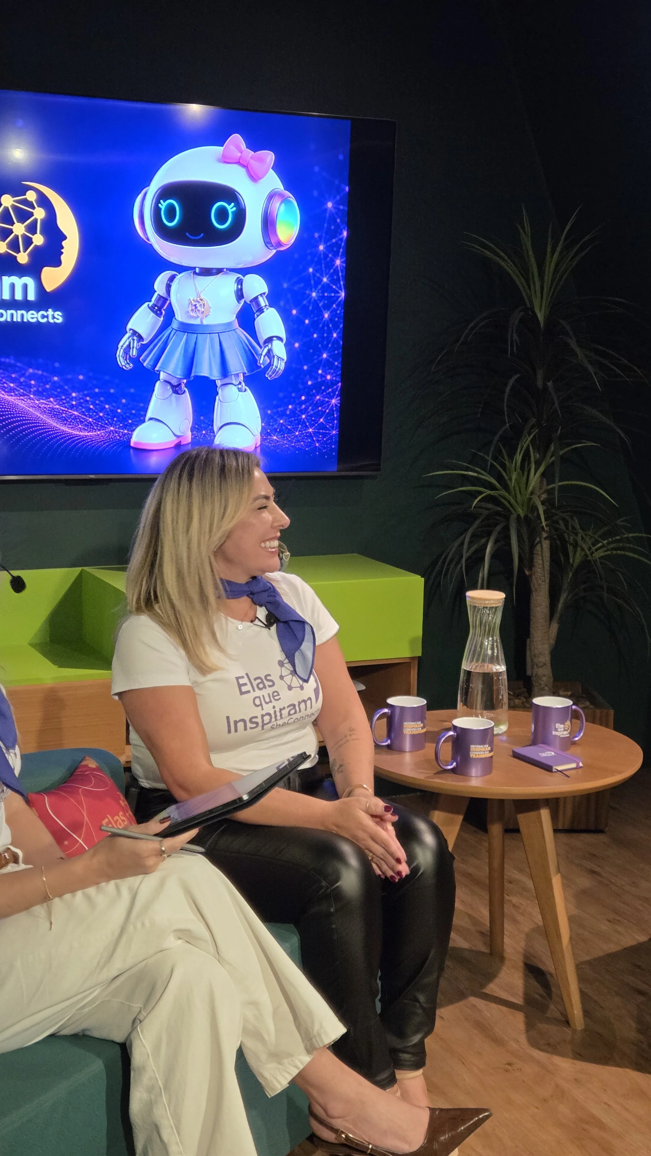Patrícia Angelina, entrevistada no Vozes que Inspiram do Sheconnects