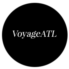 Black background with white text that says 'VoyageATL'