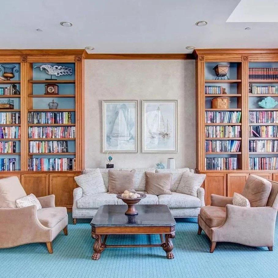  A cozy retreat for book lovers—our library offers the perfect space to read, relax, and explore new stories. 