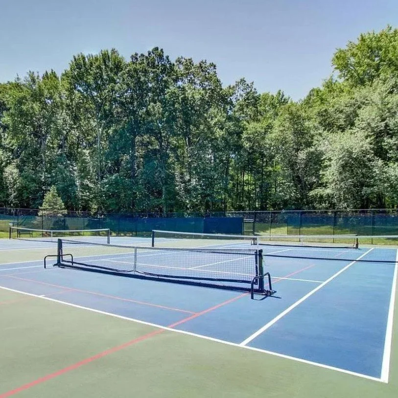  Game, set, match! Enjoy a friendly or competitive match on our well-maintained tennis and pickleball courts. 