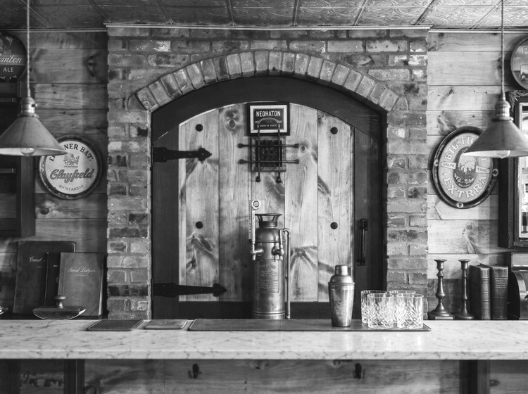 The bootlegger's tunnel inside the speakeasy