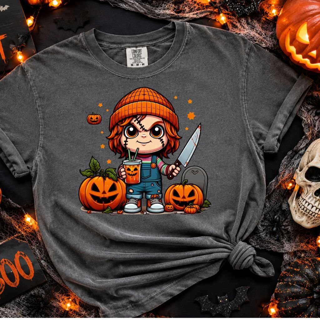 Baby Chucky Halloween Cute PNG digital download design