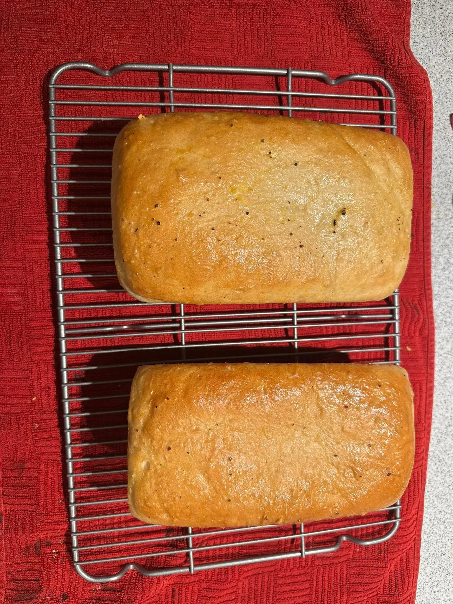 Homemade Italian bread