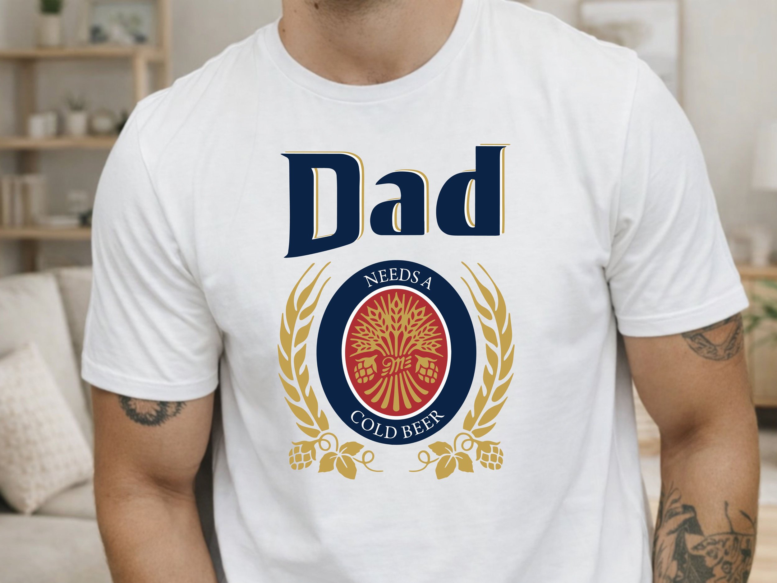 Dad needs a Beer PNG Digital Download Design Funny