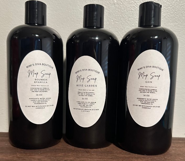 Handmade Mop Soap 16oz Bottles Smell Fantastic