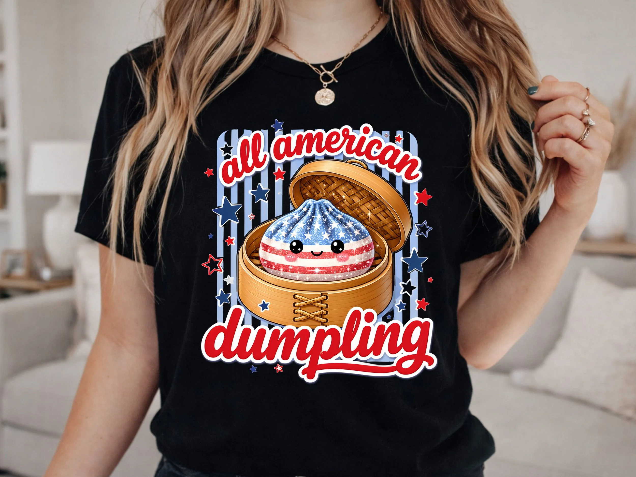 All American Dumpling PNG Digital Download Design cute