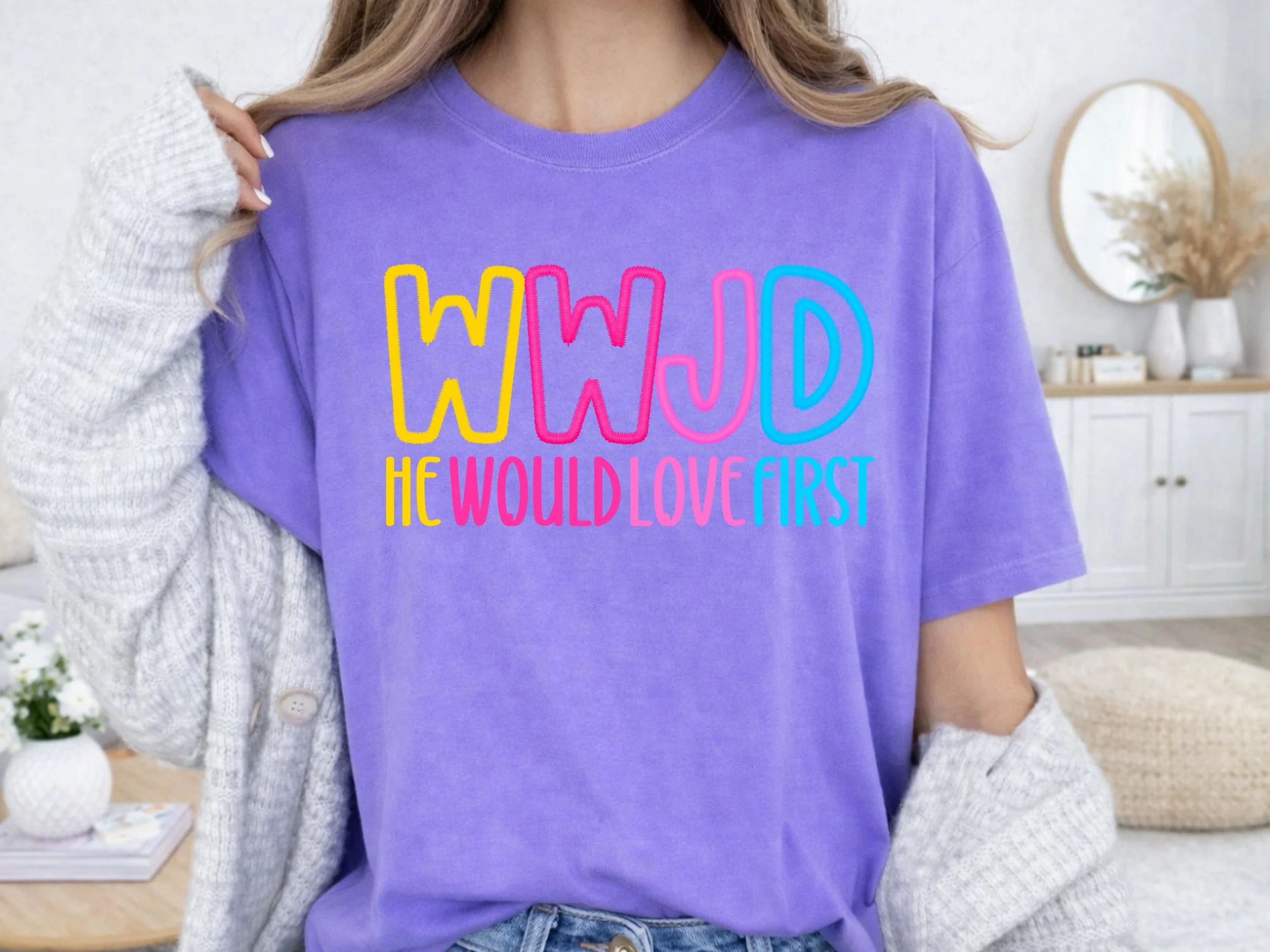 WWJD What would Jesus Do PNG digital download design