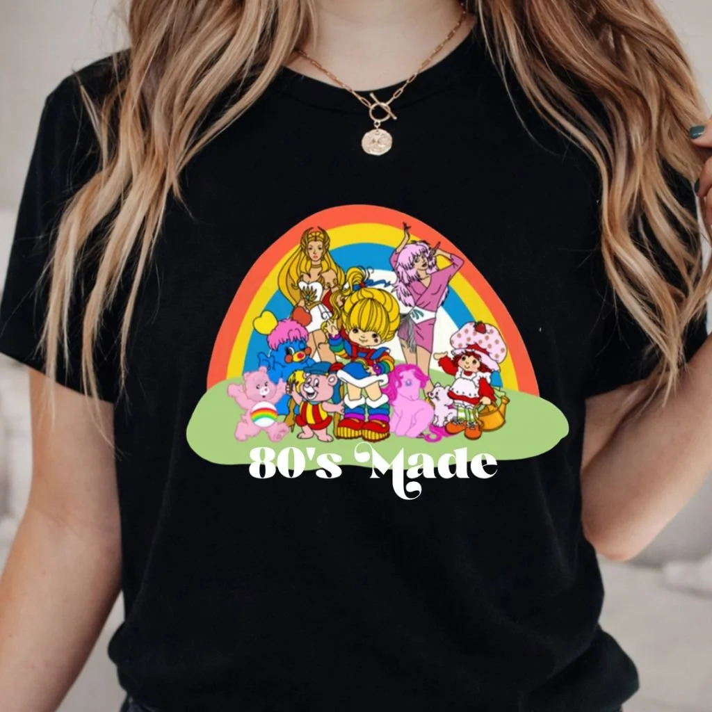 80's Made Cute Cartoon PNG Digital Download Design