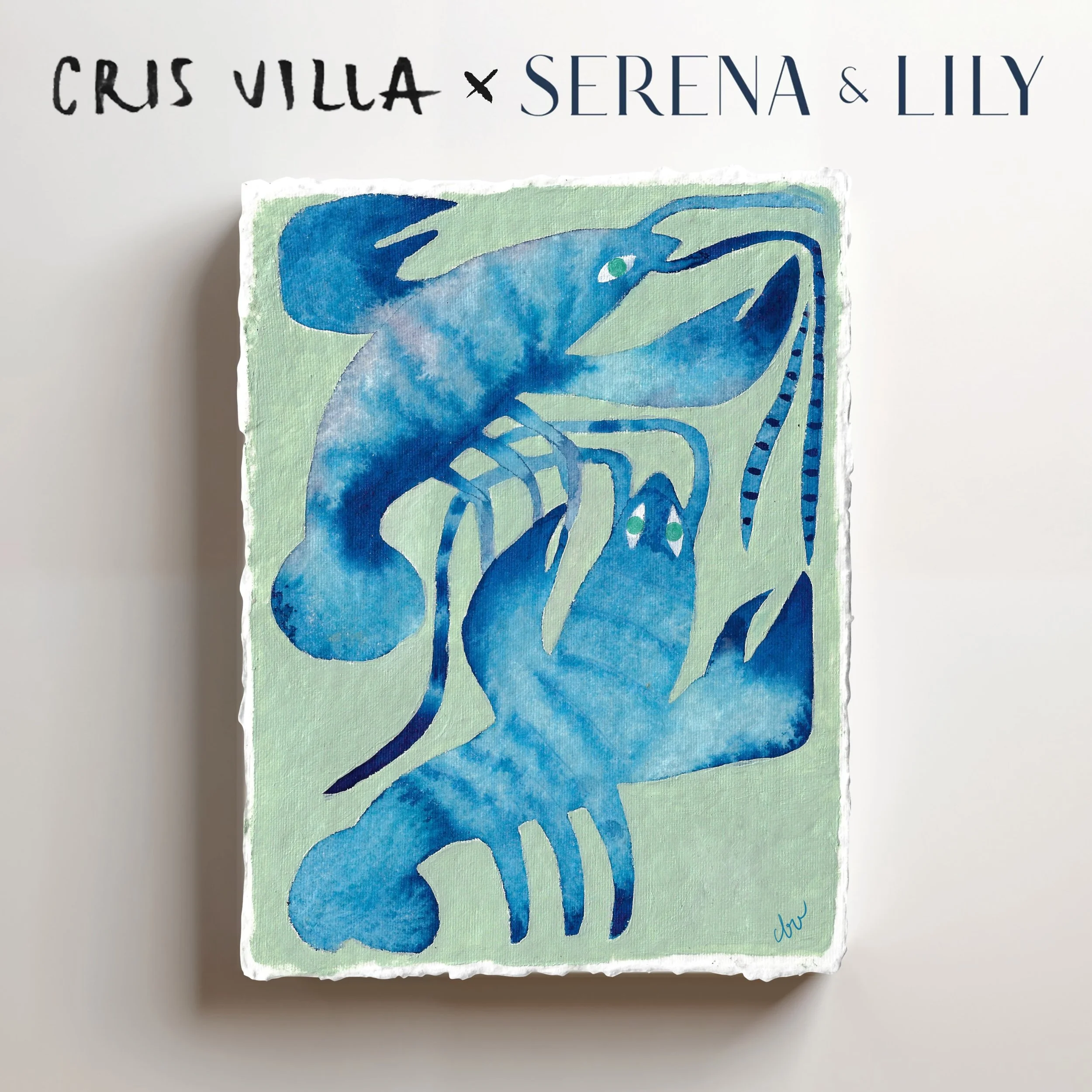 A little piece of exciting news ✨

I&rsquo;m so happy to share that a curated selection of my artwork is now available through Serena &amp; Lily.

I&rsquo;ve admired Serena &amp; Lily for years. Being an islander, their sense of calm and subtle nods 