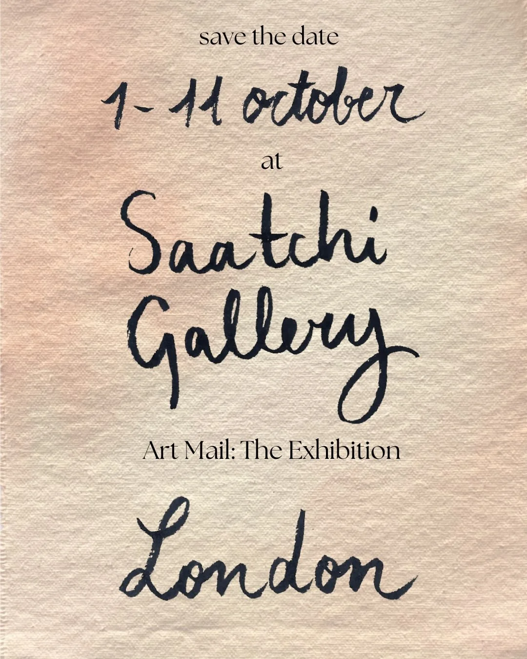It is so exciting to announce that I&rsquo;m participating in Art Mail: The Exhibition organized by Winsor &amp; Newton and Saatchi Gallery in London. 

London friends, I need your help! I sent my submissions the same afternoon I was boarding my plan