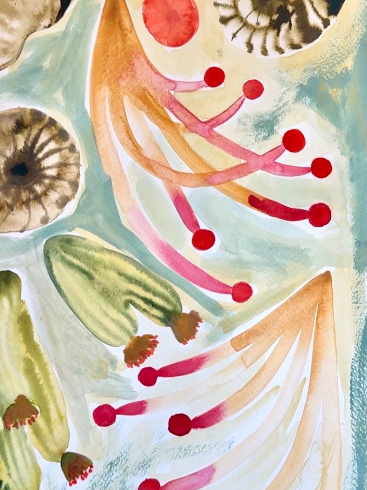 A detail from the Sea Ecologies series. A capsule holding a lifetime of memories by the sea.