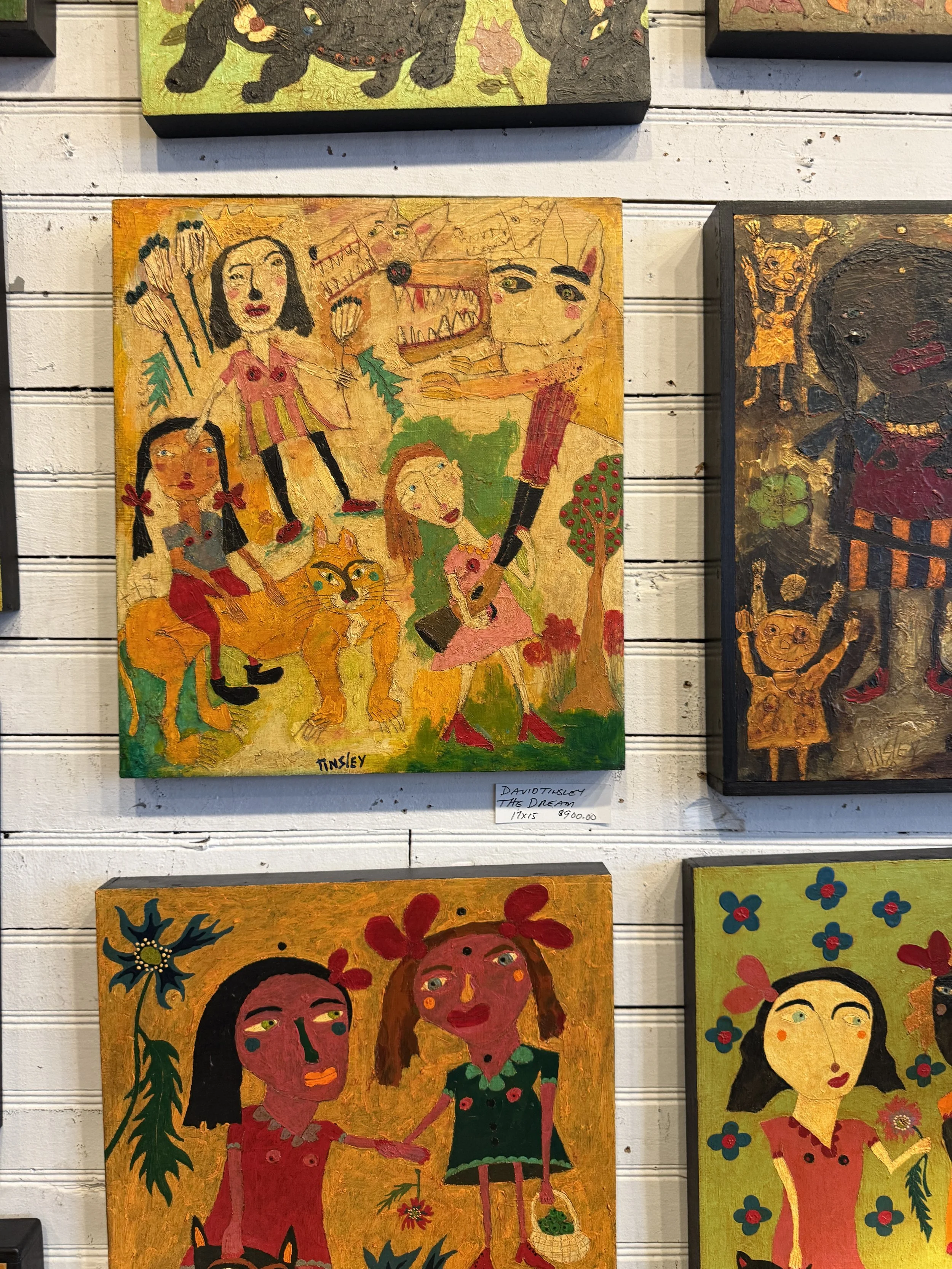 I love the Tinsley works at The River Gallery