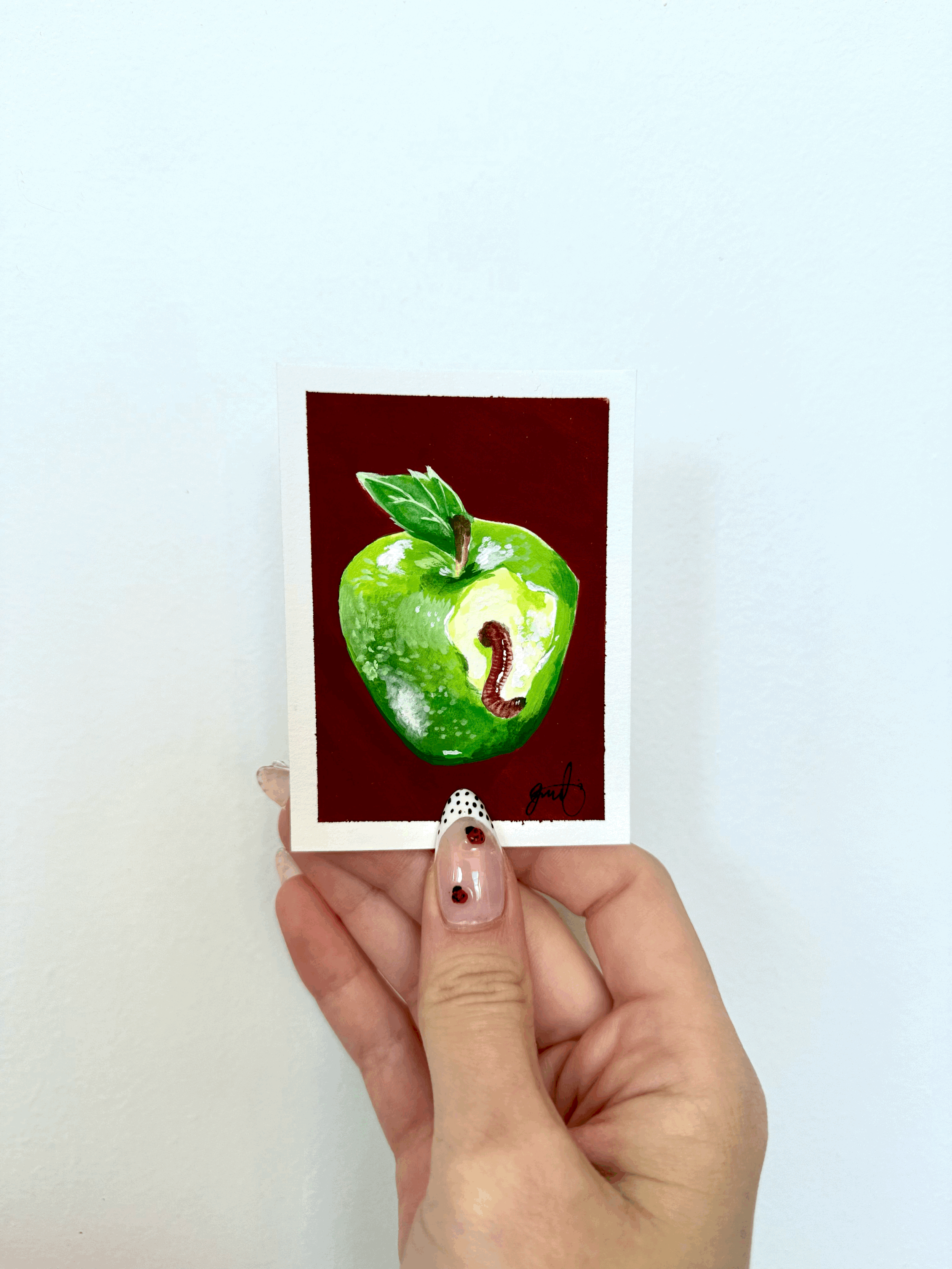 Worm in Apple