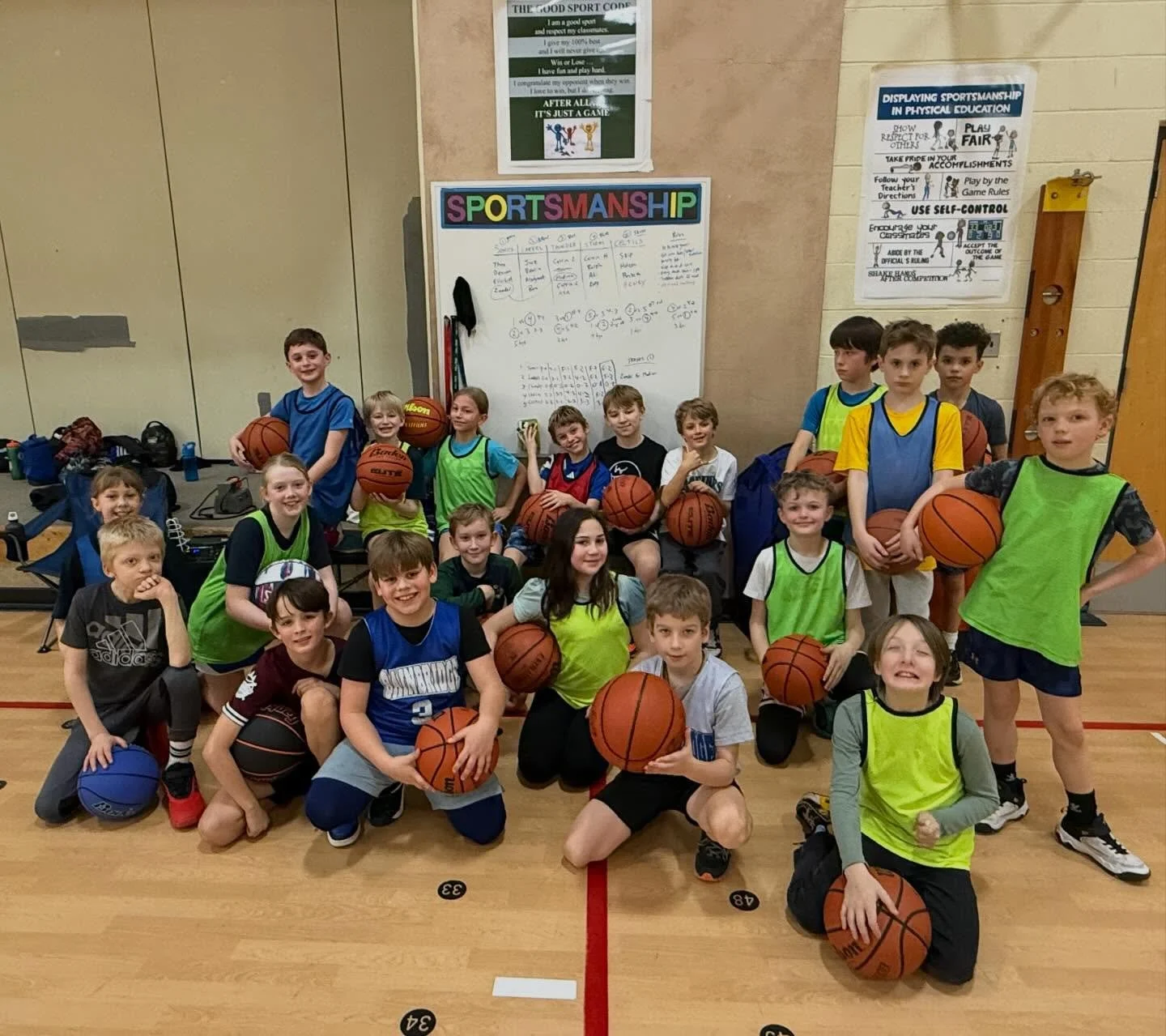 Conference Days basketball camp. Pure joy working with these children.