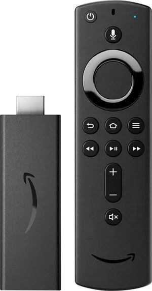 Amazon Fire TV Stick and remote control