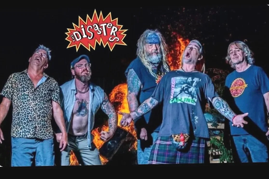 Mykie Vinovich of The Disasters Checks in before Rockford Club Date