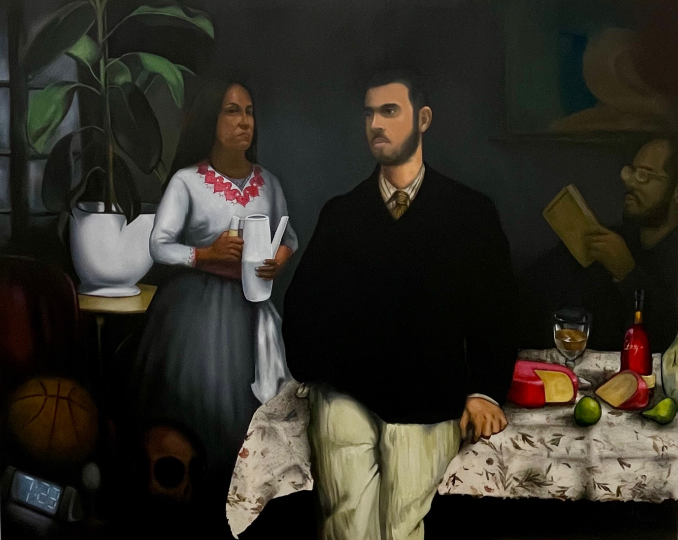 Entre Tu Y Yo
Oil on canvas
60 x 48
2022