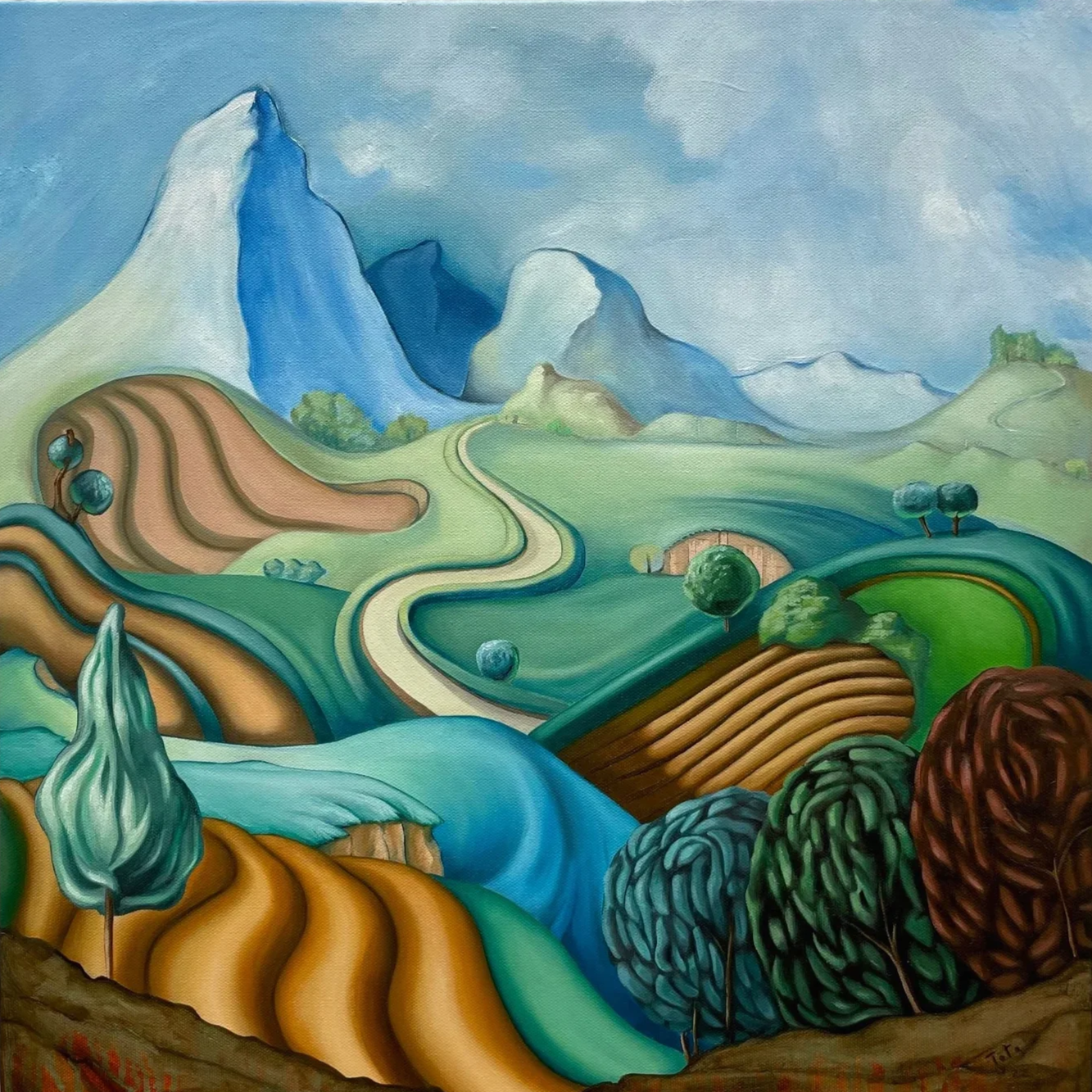 Tierra Mia
Oil on canvas
20 x 20
2023
🔴 sold