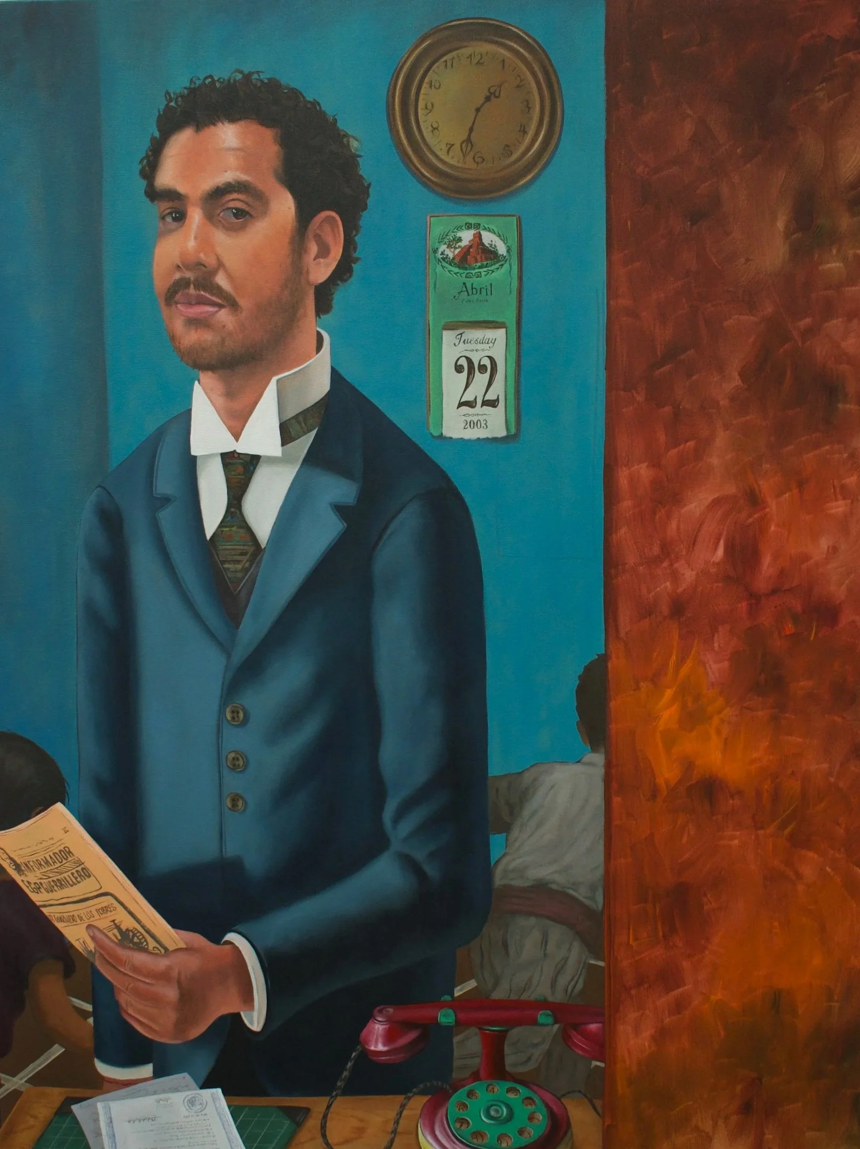 Hombre en Medio
Acrylic on canvas
36 x 48
2026